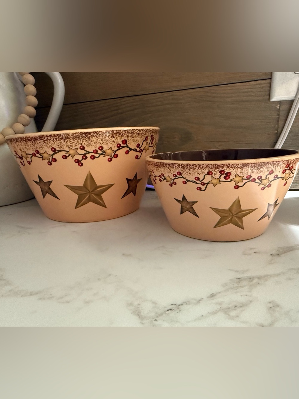 Primitive Americana Nesting Bowl Set